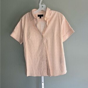 Banana Republic Pink Patterned Blouse